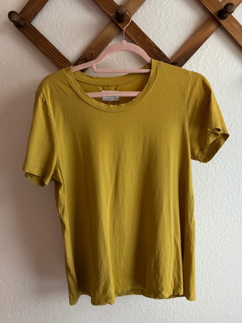 MATE the Label Mustard Women's Crew Neck Tee - Medium